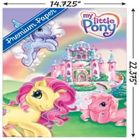 Hasbro Moj mali pony - zidni poster dvorca, 22.375 34