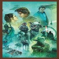 Star Wars: Empire udara natrag - proslavi zidni poster MURAL, 22.375 34