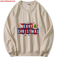Grinch džemper okruglog vrata u božićnom stilu ženski muški labavi džemper, Božićna kapuljača praznična