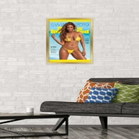 Sports Illustrated: Kupaći Kostim Izdanje - Tyra Banke Cover Wall Poster, 14.725 22.375 Framed