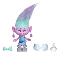 Dreamworks troll saten lutka, uključuje lutku i dodatnu opremu, uzraste i gore