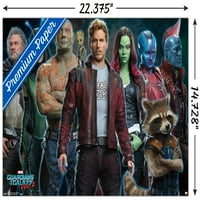 Marvel Cinemat univerzum - čuvari Galaxy - zastrašivački zidni poster, 14.725 22.375