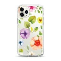 Essentials iPhone Pro futrola za telefon, Anemone Flowers Rainbow