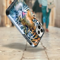 Hybrid Slim futrola za telefon kompatibilna sa iPhoneom Mini-dominantni Tigar