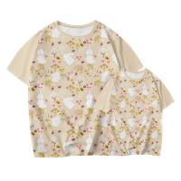 Ljetne odrasle osobe Kids majica 3D zec tiskanje majica Uskrs vrhovi, dijete, # 02