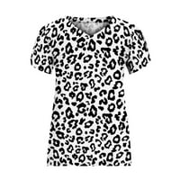 Ženski vrhovi V izrez Ljetni latica rukav Ležerne u trendu lagane slatke majice labava comfy bluza