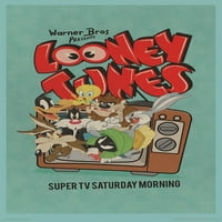 Looney Tunes - Grupa - Super TV subotnji jutarnji zidni poster, 22.375 34
