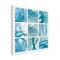 Zaštitni znak likovne umjetnosti' Underwater Tiles ' Canvas Art, Moira Hershey