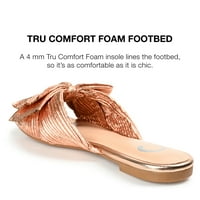 Journee Kolekcija Ženske Serlina Tru Comfort Foam Slide Sandale Sa Niskom Blokom