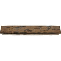 Ekena Millwork 8 W 4 H 8'l 3-sustarna pecky Cypress Endurhane Fau Wool ChiopIn gred, premium u dobi