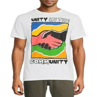 Unity muška i velika Muška grafička majica kratkih rukava, 2 pakovanja
