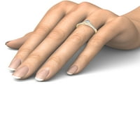 Carat T. W. Diamond 10kt zaručnički prsten od žutog zlata od žutog zlata
