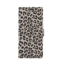 Leopard uzorak horizontalna Flip kožna torbica sa držačem i slotovima za kartice za Galaxy Note 10+