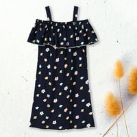 Leesechin Girls haljine za čišćenje djece dječje dijete ljetni odmor haljina suknja cvjetna haljina