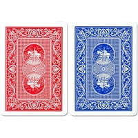 Zaštitni znak Global Size Magnum Index, plavo crveni Set karata za igranje