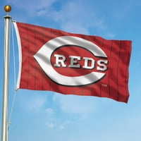 Cincinnati Reds Stripe 3' 5' Flag