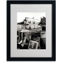 Zaštitni znak likovne umjetnosti 'Montmartre' matted framed art by kathy Yates