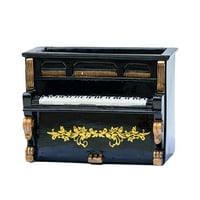 Početna Kreativna ukras Vintage klavir Cvjetni komplet Sučan prostor za sočni sadnica desktop postrojenja