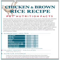 Tender & True Pileća i smeđa riža ukusna hrana za suhu pse, lb. torba