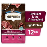 Rachael Ray Nutrish Peak Protein Otvori prerijski recept sa govedinom, divljač i janjetinom, suvom hranom