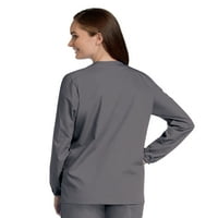 Landau Scrip zona opuštena fit 2-džepna jakna za prskanje za žene 75221