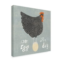 Zaštitni znak likovne umjetnosti 'svježa jaja I' Canvas Art by Sue Schlabach