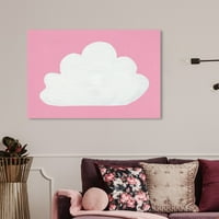 Wynwood Studio 'Cloud' priroda i pejzaž zidna umjetnost na platnu Print - ružičasta, bijela, 30 20