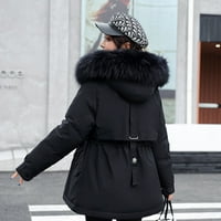 Zimski kaputi za žene muškarci, zimsko zgušnjavanje i baršunaste zadebljanje i baršunaste ležerne kapute