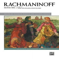 Alfred Masterwork Edition: Rachmaninoff - Suite br. 2, op. : Za dva klavira, četiri ruke