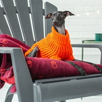 Odjeća džemper za pse za kućne ljubimce za male srednje velike pse kućne ljubimce, narandžaste, xs