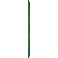 Ekena Millwork 15 W 69 H True Fit PVC Center krug umjetnosti i obrtni montirani kapci, viridijski zeleni