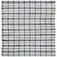 Montauk Candelario Striped pamučni tepih za trkač, plavi multi, 2'3 8 '