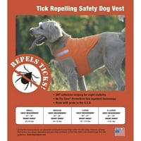 Tick ​​i insekt Repolging Sigurnosni prsluk za pse