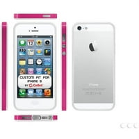 Cellet roze i bijeli Branik Proguard slučaj za Apple iPhone 5