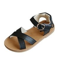 SHEFBBE Cipele sandale smanjuje sandale za dijete Neklizajuće za bebe Cross Solid Gume Girls Baby Kids