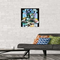 Star Wars: Saga - Boba Fett - zidni plakat kolaža, 14.725 22.375