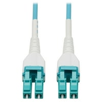 Tripp Lite Fiber optički kabl 100g Duple Multimode OM oklopni, LSZH, Aqua, - Patch kabel - LC Multi-režim