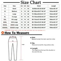 Azrijske ponude ženske hlače modni casual čvrsti džep u boji preklopi labavi puni dužina hlača