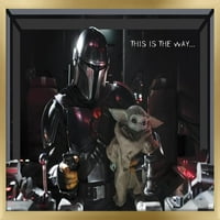 Star Wars: Mandalorian - Ovo je način na koji zidni poster, 14.725 22.375