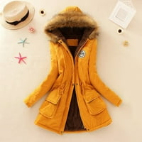 Zimski kaputi za žene, zimska ženska jakna s toplim kaputom Slim zimske kapute