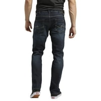 Silver Jeans Co. Muške traperice Allan Slim Fit ravne noge, veličine struka 30-42