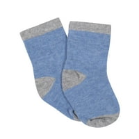 Gerber ispisane prugaste posade Stretchy Socks Pack