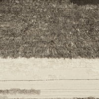 Kenija Jona pletenica sažetak rubne rupe, bjelokosti siva, 10 '14 '