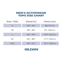 Gildan muški majica ultra pamuk dugih rukava, 2-pakovanje, do veličine 5xl
