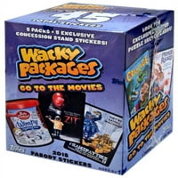 Wacky paketi idu u bioskope idu u klizne karte za trgovačku karticu Blaster Box