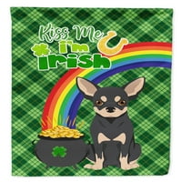 Crna i krema Chihuahua St. Patrick's Day Zastava Vrt