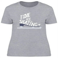 Ljubavna majica za klizanje Žene -Image by Shutterstock, ženska X-velika