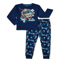 Sleep On It Boys Set pidžama pantalona dugih rukava veličine 5 - & Husky